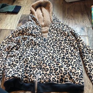 Cheetah print jacket